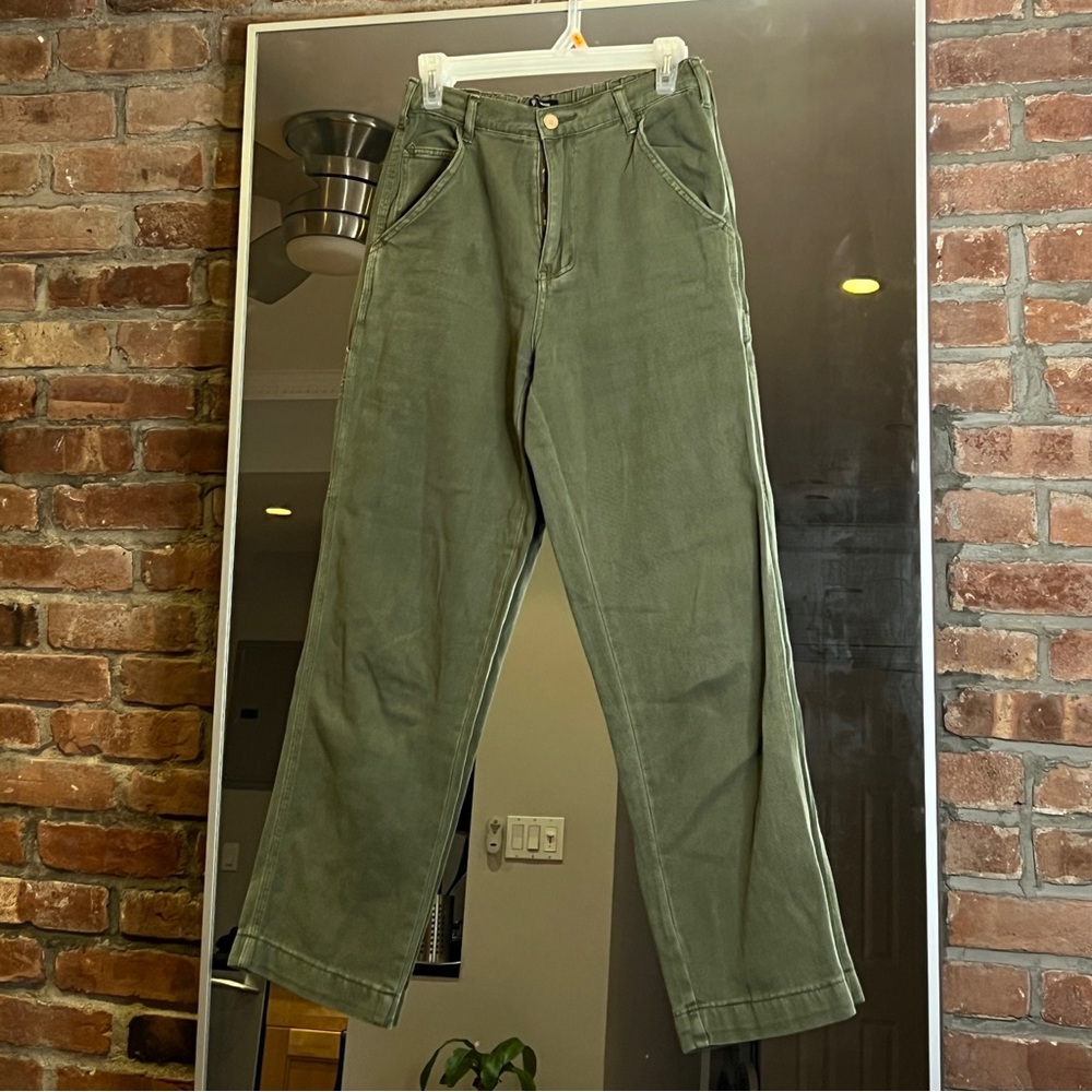 Fashion Nova Green Pants